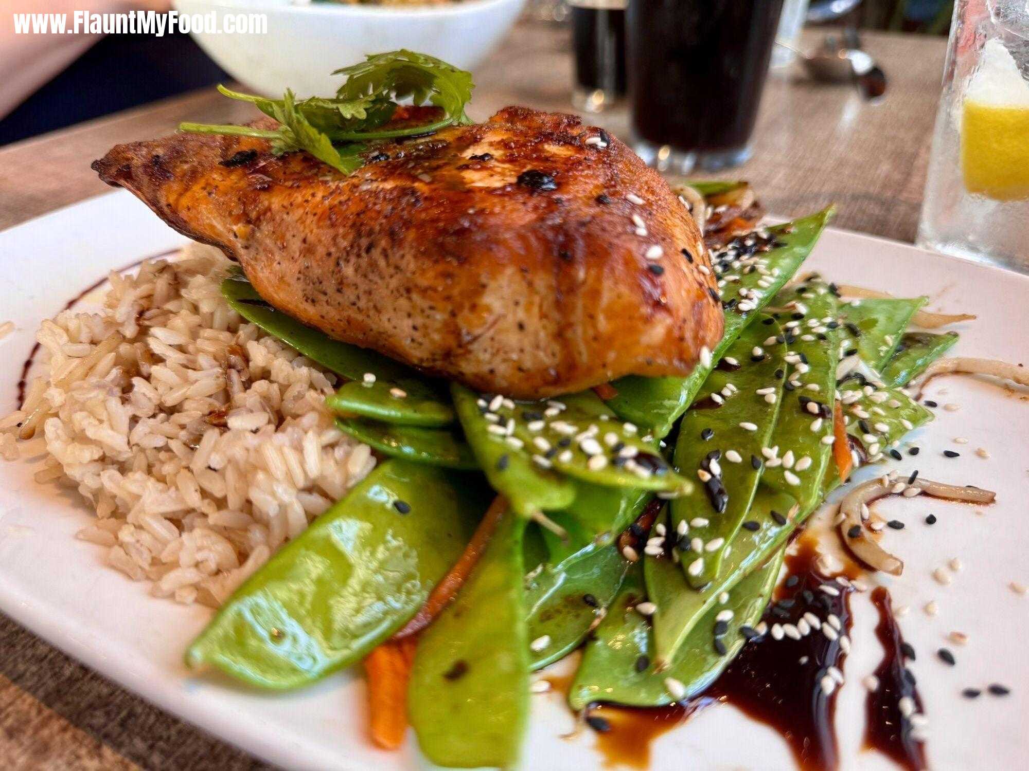 Char Fish and Veggies at Malai Kitchen Clearfork Fort Worth Texas 