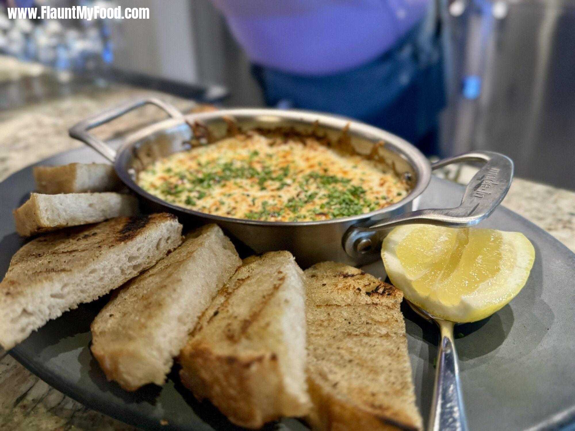 Crab Cakes At Plank Restaurant in Clearfork Fort Worth Texas 